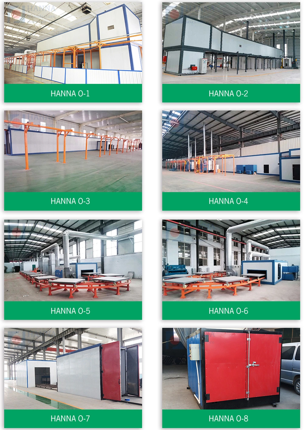 Industrial Powder Coating Curing Oven