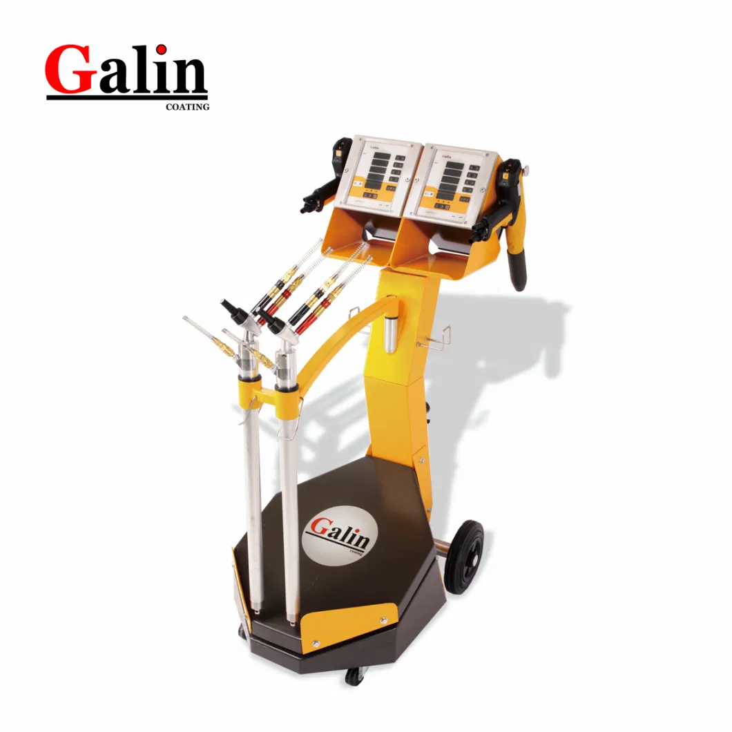 Galin / Gemas Double Control Unit of Vibration / Vibrate Powder Coating / Spray / Box Feed Machinery (GalinFlex-D2B) for Easy Changing Color