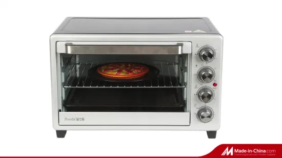 Forno elétrico para assar pizza, frango assado, cozinha doméstica 1800W, personalização básica